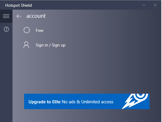 Hotspot Shield Screen 3