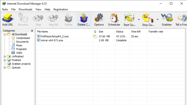 Internet Download Manager for Windows 10 Screenshot 1
