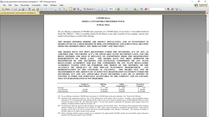 PDF-XChange Viewer Screen 1