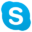 Skype medium-sized icon