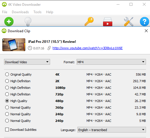 4K Video Downloader Screenshot 2