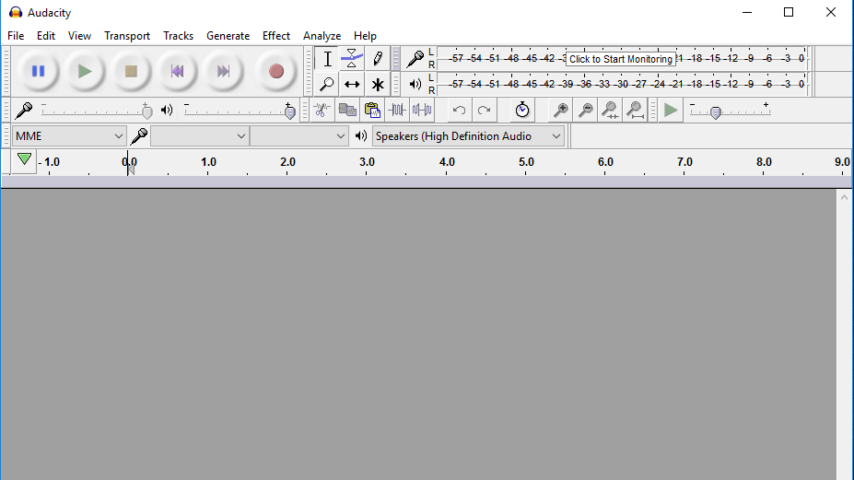 Audacity Screenshot 1