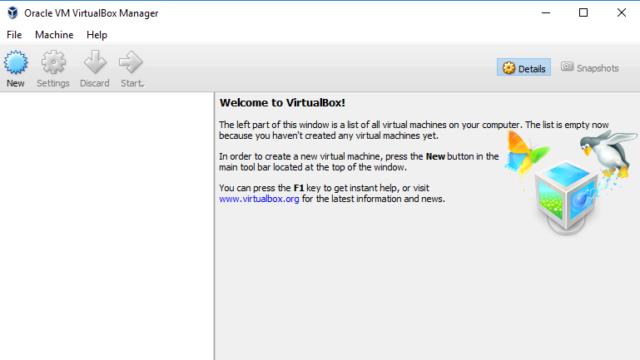 VirtualBox for Windows 11, 10 Screenshot 1