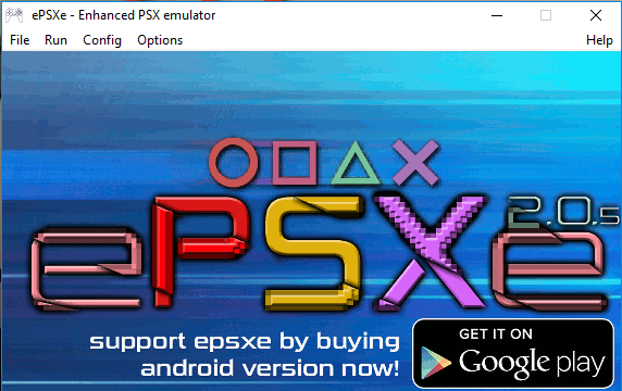 ePSXe for Windows 11, 10 Screenshot 1
