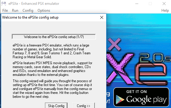 ePSXe for Windows 11, 10 Screenshot 3