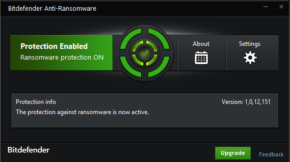 Bitdefender Anti-Ransomware for Windows 11, 10 Screenshot 1