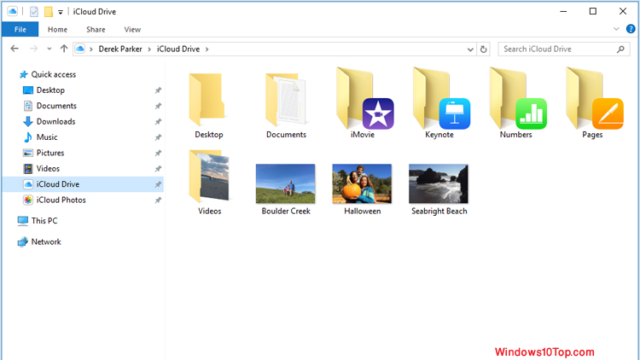 iCloud for Windows 11, 10 Screenshot 3