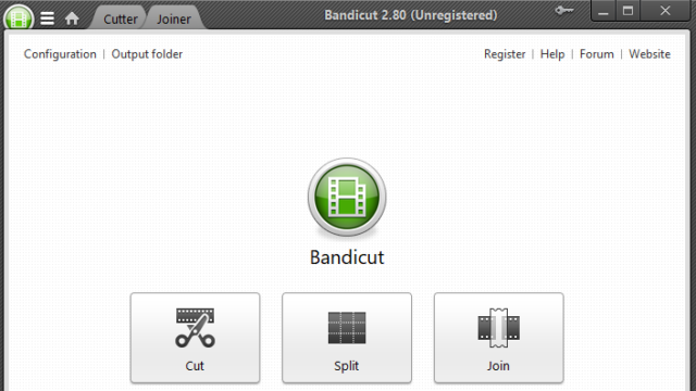 Bandicut for Windows 11, 10 Screenshot 1