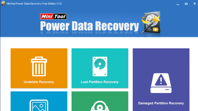 MiniTool Power Data Recovery Free for Windows 11, 10 Screenshot 1