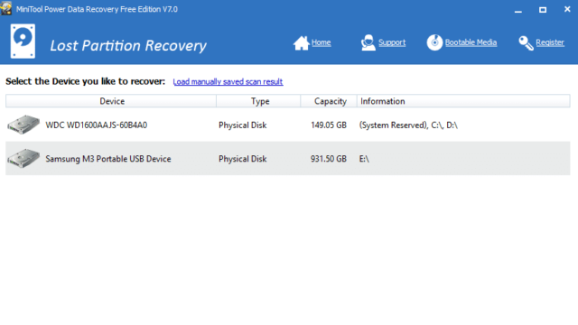 MiniTool Power Data Recovery Free for Windows 11, 10 Screenshot 3