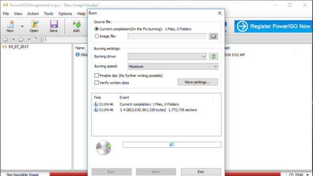 PowerISO for Windows 11, 10 Screenshot 3