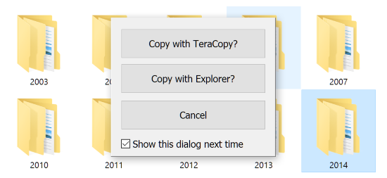 TeraCopy for Windows 11, 10 Screenshot 3