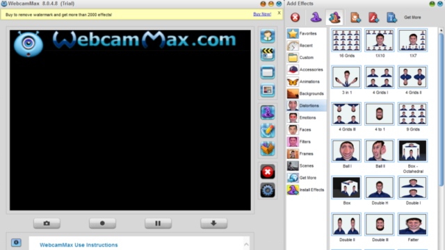 WebcamMax for Windows 10 Screenshot 1