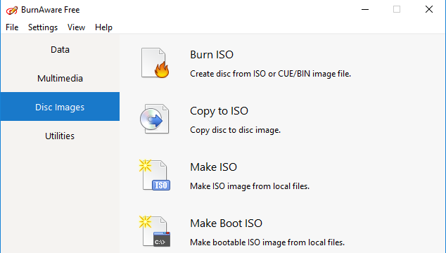 BurnAware Free for Windows 10 Screenshot 3