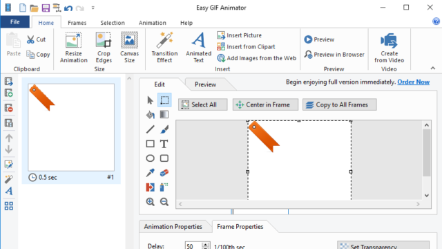 Easy GIF Animator for Windows 11, 10 Screenshot 3