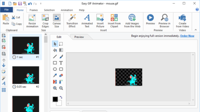 Easy GIF Animator for Windows 11, 10 Screenshot 1