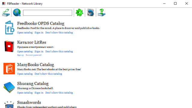 FBReader for Windows 11, 10 Screenshot 2