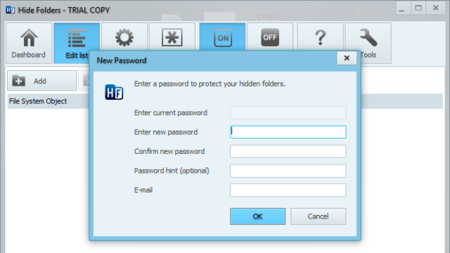 Hide Folders for Windows 10 Screenshot 2