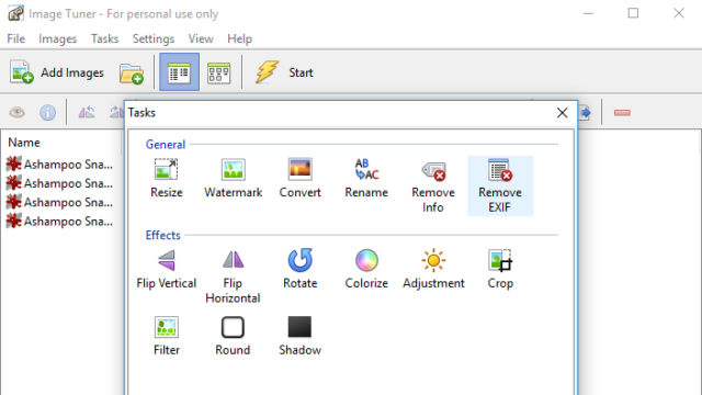 Image Tuner for Windows 10 Screenshot 1