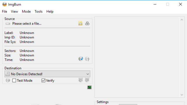 ImgBurn for Windows 11, 10 Screenshot 2