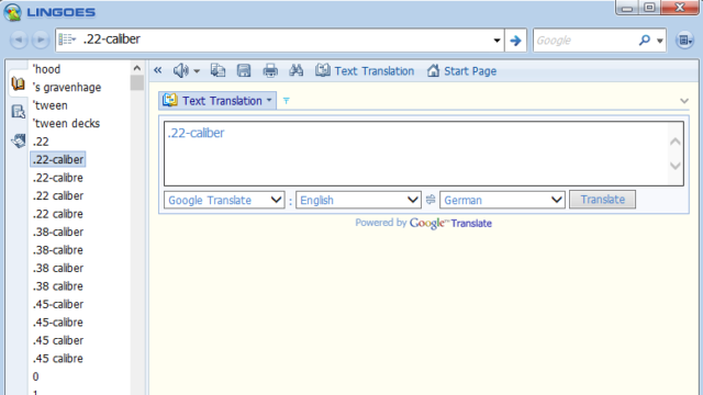 Lingoes Translator for Windows 10 Screenshot 2