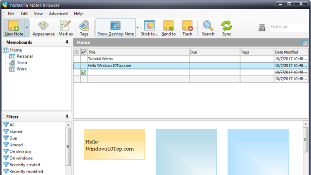 Notezilla for Windows 11, 10 Screenshot 1
