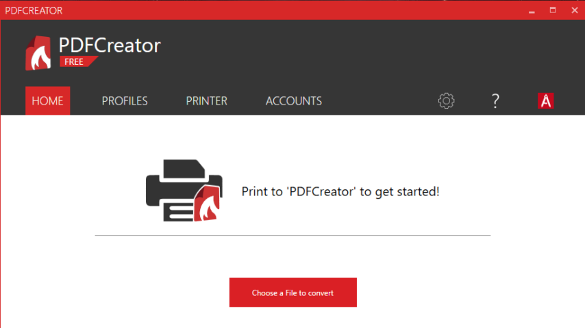 PDFCreator Screenshot 1