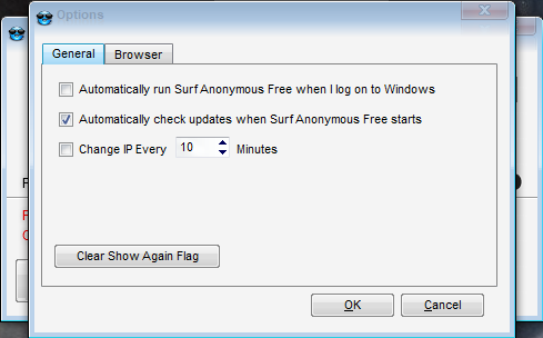 Surf Anonymous Free for Windows 11, 10 Screenshot 3