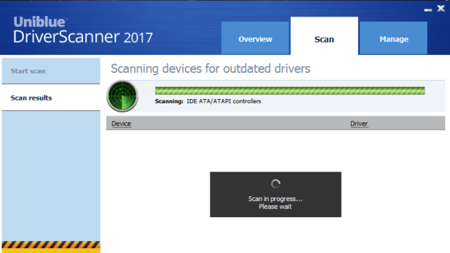 Uniblue DriverScanner for Windows 10 Screenshot 2