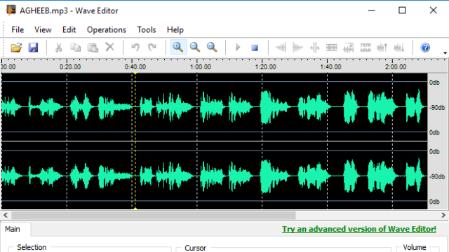 Wave Editor for Windows 11, 10 Screenshot 2