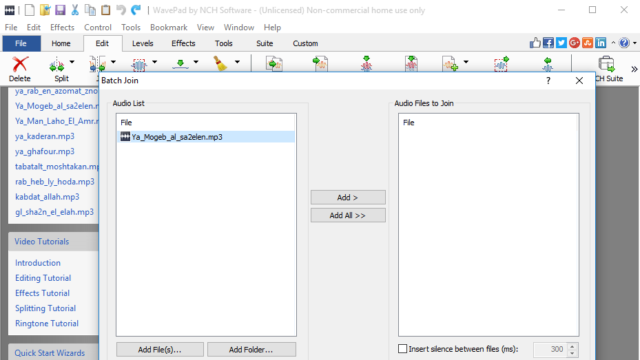 WavePad Audio Editing for Windows 11, 10 Screenshot 2