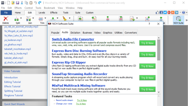 WavePad Audio Editing for Windows 11, 10 Screenshot 3