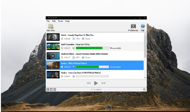 4K Video to MP3 for Windows 11, 10 Screenshot 1