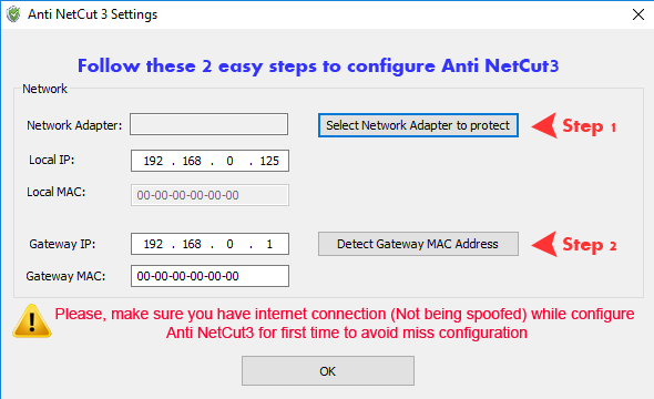 Anti NetCut for Windows 10 Screenshot 1