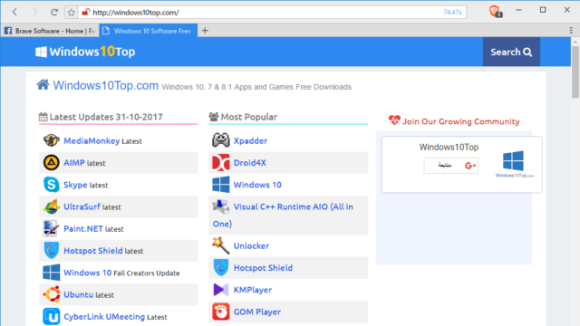 Brave Browser for Windows 11, 10 Screenshot 1