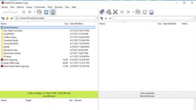FlashFXP for Windows 11, 10 Screenshot 1