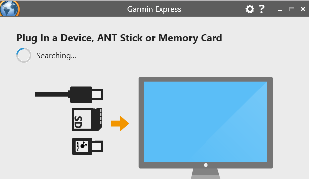 Garmin Express for Windows 10 Screenshot 1