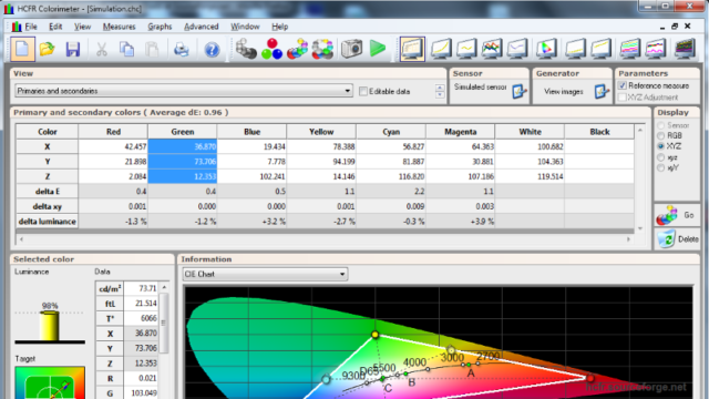 HCFR Colorimeter for Windows 11, 10 Screenshot 1