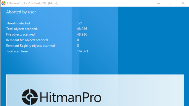 HitmanPro for Windows 11, 10 Screenshot 2