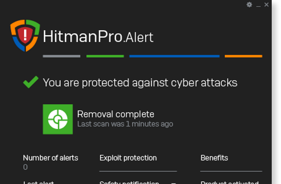 HitmanPro.Alert for Windows 10 Screenshot 1