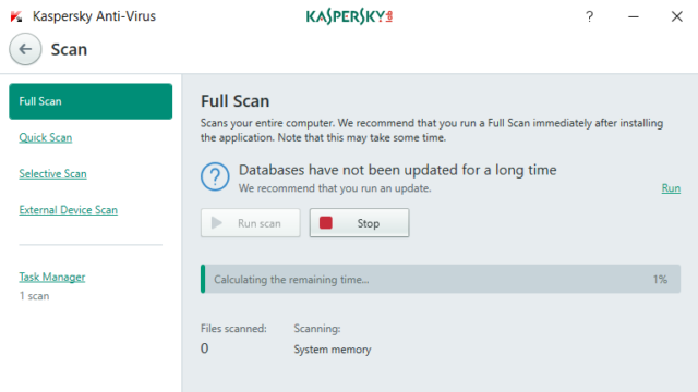 Kaspersky Anti-Virus for Windows 11, 10 Screenshot 3