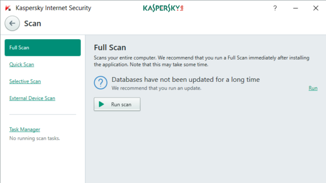 Kaspersky Internet Security for Windows 10 Screenshot 3