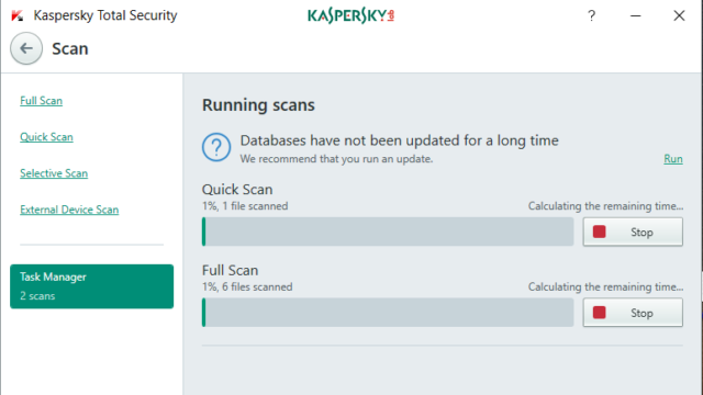 Kaspersky Total Security for Windows 11, 10 Screenshot 2