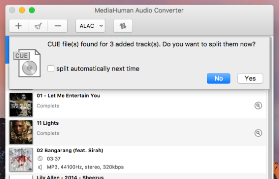 MediaHuman Audio Converter for Windows 11, 10 Screenshot 2