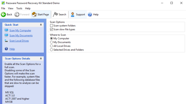 Passware Kit Standard for Windows 11, 10 Screenshot 2