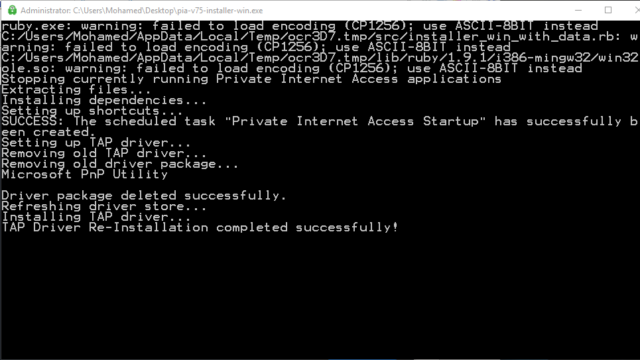 Private Internet Access for Windows 11, 10 Screenshot 2