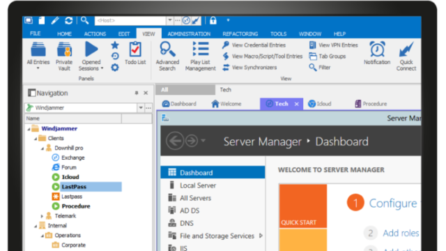 Remote Desktop Manager for Windows 10 Screenshot 1