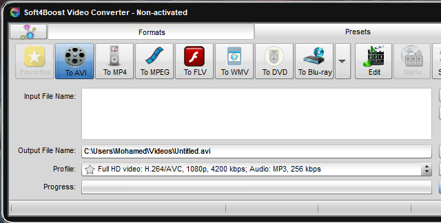 Soft4Boost Video Converter for Windows 10 Screenshot 1