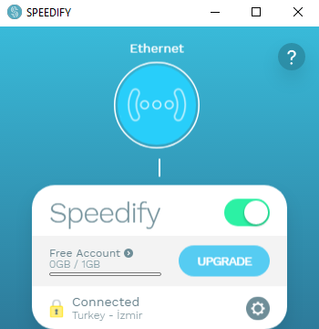 Speedify for Windows 10 Screenshot 2