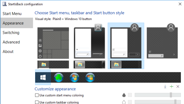 StartIsBack++ for Windows 10 Screenshot 2